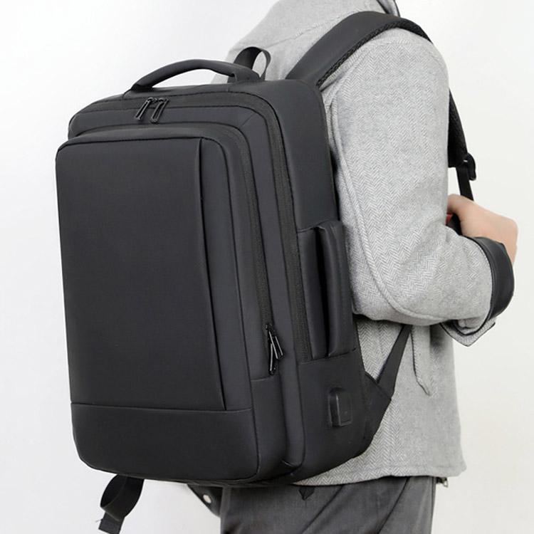 軽量 拡張可能 A4サイズ レディース ビジネスリュック メンズ 薄型