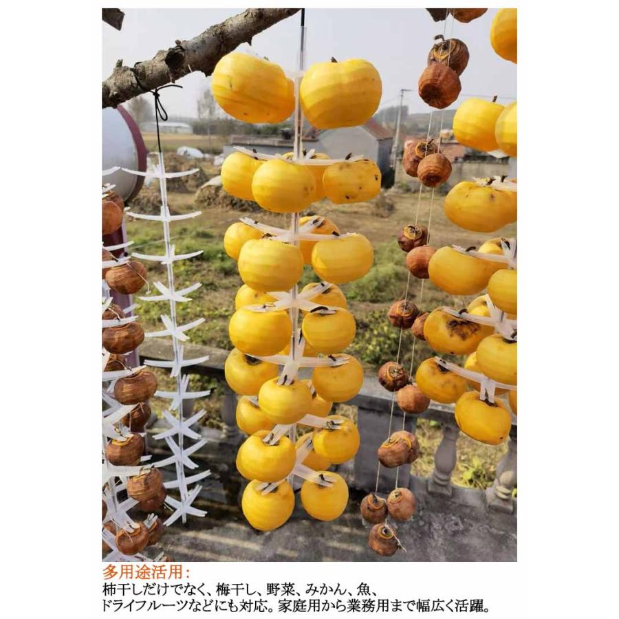 20個入り】干し柿 家庭用 ハンガー 大量の干し柿作業がとっても簡単に