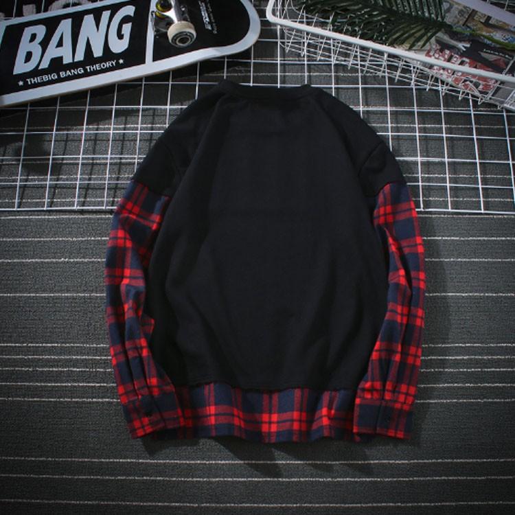 袖二重 レイヤード Tシャツ メンズ 長袖 裾出し 重ね着 クルーネック チェック カジュアル シンプル レイヤード 秋服 カットソー 大きいサイズ Hsk047 アパレルavicii アヴィーチ 通販 Yahoo ショッピング