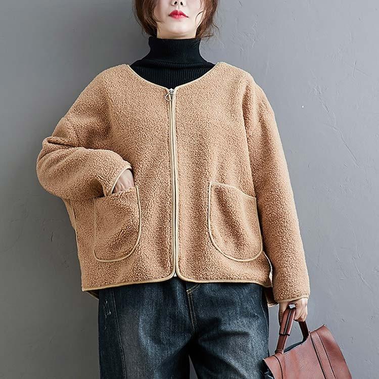 ボアコート ボアジャケット ブルゾン インナーコート ゆったり 大きいサイズ レディース ボア アウター コート ノーカラー ジャケット カジュアル Mzsg040 アパレルavicii アヴィーチ 通販 Yahoo ショッピング