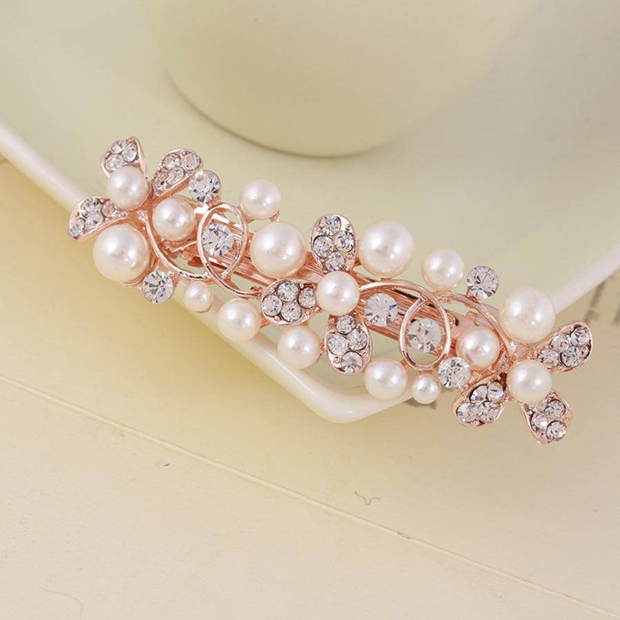AVILMORE ヘアバレッタ パール 髪飾り レディース ヘアクリップ ヘアーバレッタ |  | 06