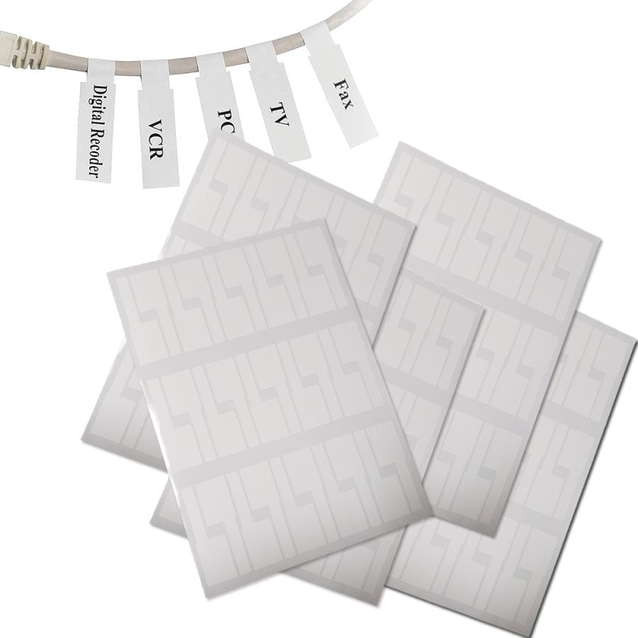 ケーブルラベル 150枚 ケーブルタグ 防水 防油 電源ケーブル LANケーブル 配線識別 配線整理 手書き可能 | 