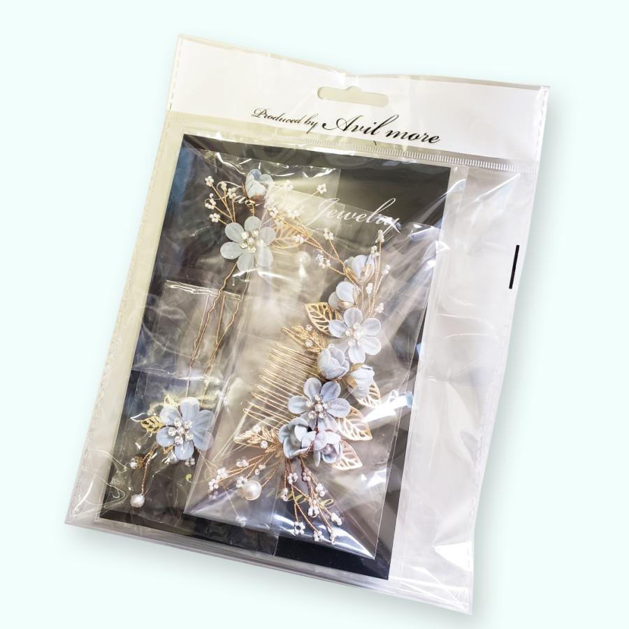 フラワー ヘアーコーム ヘアピン 3点セット 髪飾り 発表会 ヘアアクセサリー 結婚式 入学式 卒業式 和装髪飾り 洋装髪飾り |  | 11