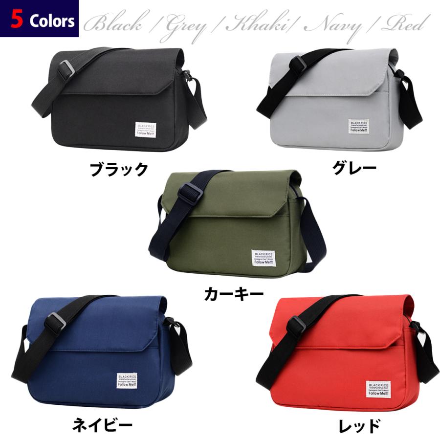 ショルダーバッグ メンズ ショルダーバッグ レディース 小さめ 軽量 斜めがけ ナイロン サコッシュ シンプル ストリート 無地 |  | 10