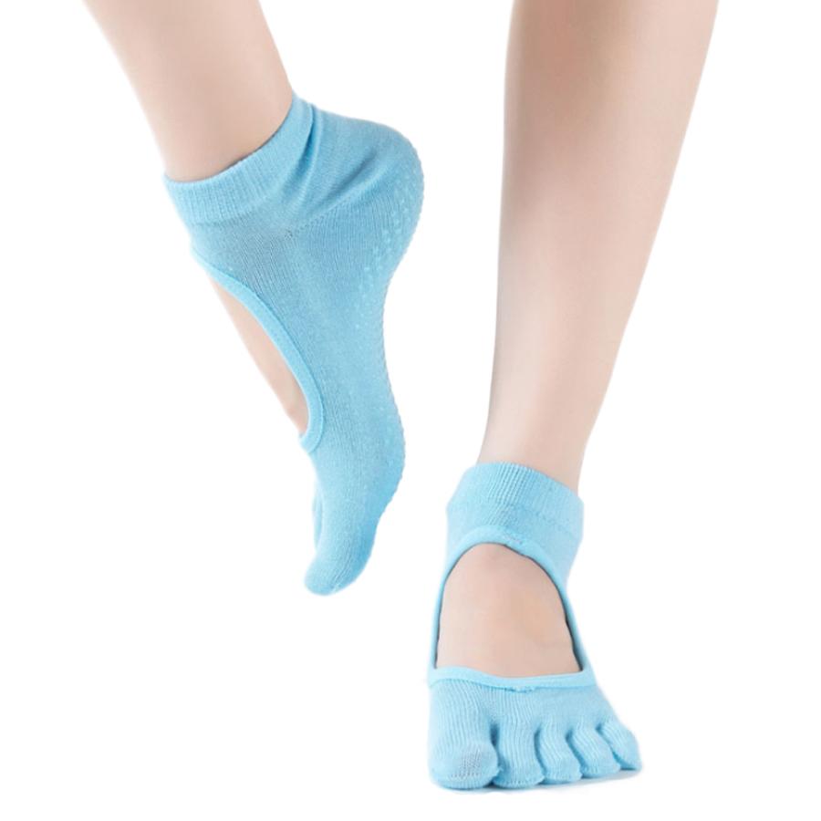 ヨガソックス 5本指 甲アキタイプ 滑り止め レディース バレエ ピラティス ヨガ ウェア　ヨガ靴下 |  | 08