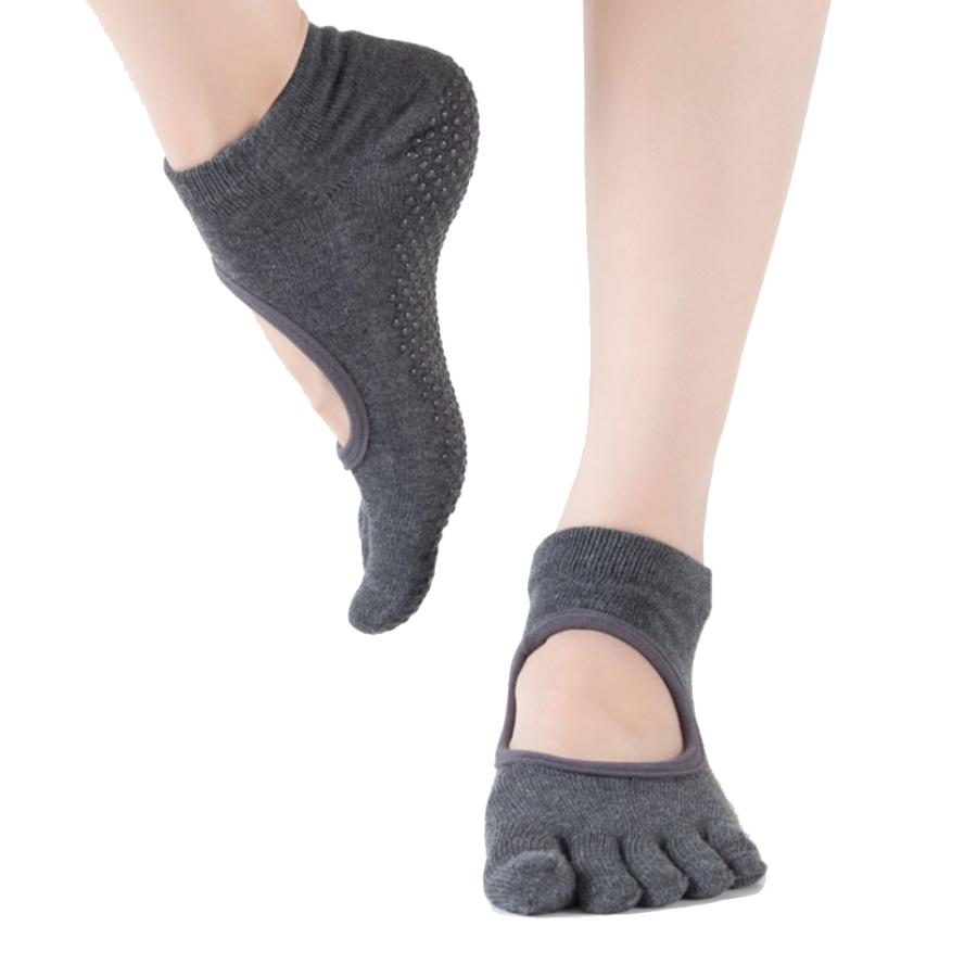 ヨガソックス 5本指 甲アキタイプ 滑り止め レディース バレエ ピラティス ヨガ ウェア　ヨガ靴下 |  | 02