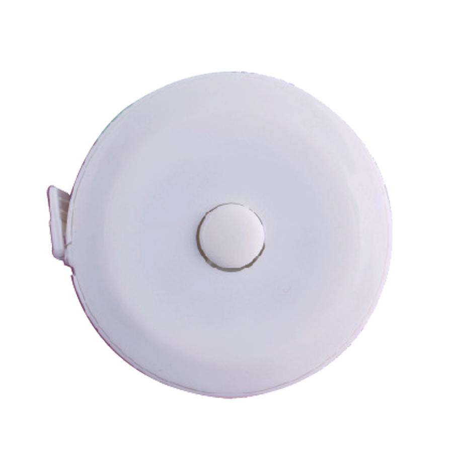 巻取りボタン付きメジャー 巻き尺 2m 裁縫 洋裁 手芸用 両面目盛 200cm 79inch バスト ウエスト 測定 インチ センチ メジャー 服 巻尺 オートメジャー |  | 01