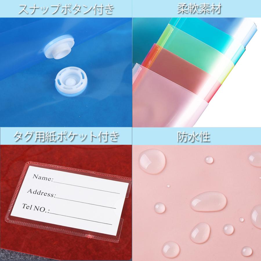A4 クリアファイル カラー ファイルケース a4 クリアホルダー