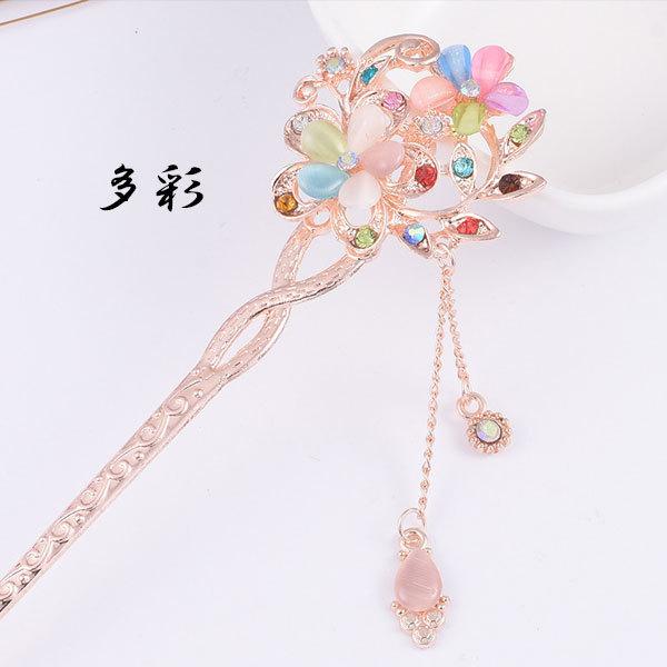 かんざし 簪  ヘアアクセサリー 髪まとめ お花 和装 髪飾り 一本差し 大人 レディース 女性 |  | 06