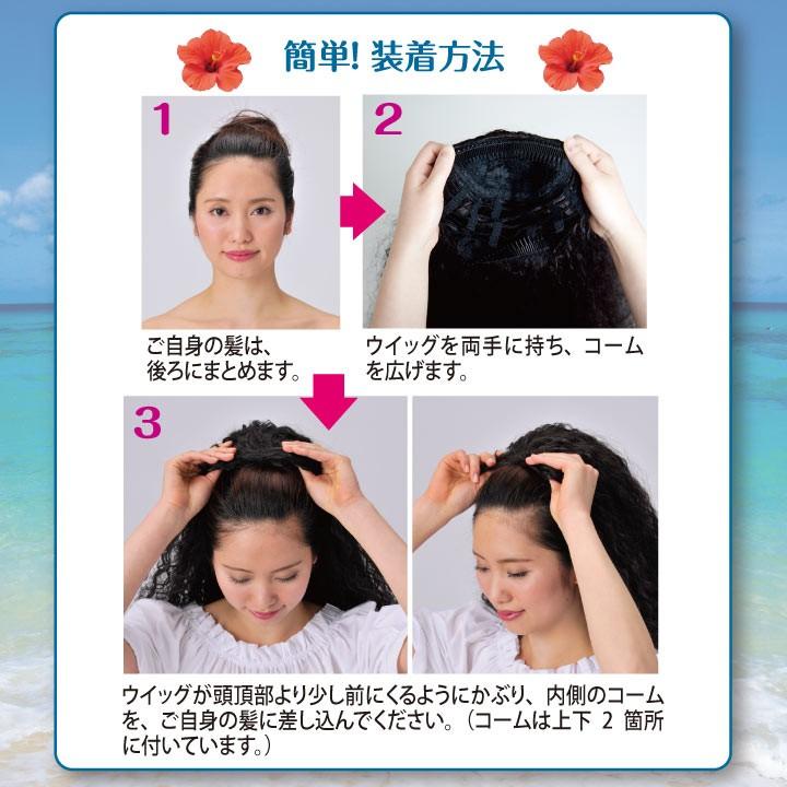 レディースウィッグ フラダンス ハーフウィッグ つけ毛 ソバージュ ステージ用 Gd217 2905 コーム式 ロングヘアー エクステ 001 ステージ発表会衣装のアビバーレ 通販 Yahoo ショッピング