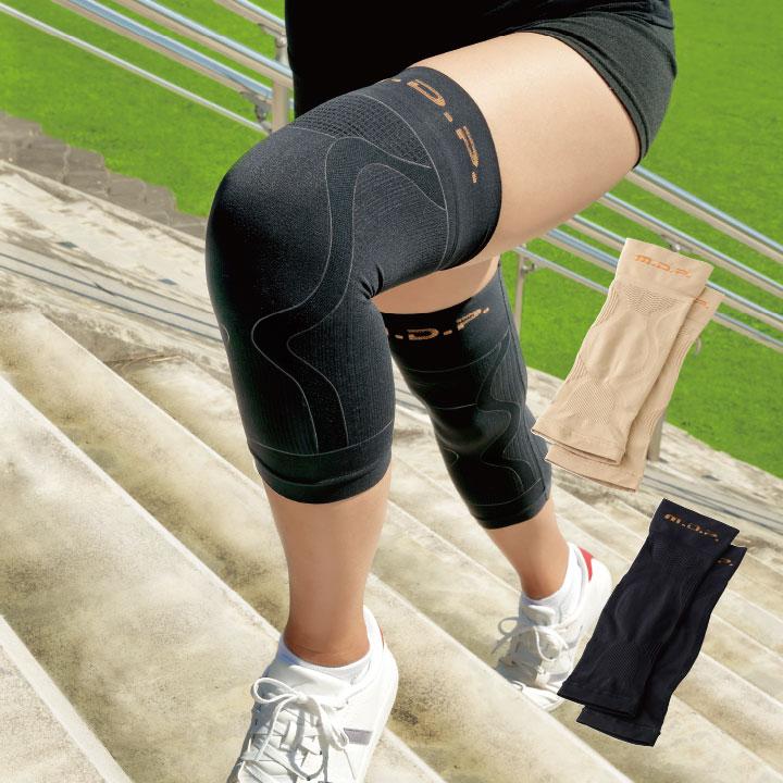 ひさ　 勝野式 ひざ軽さん（左右セット）Z0435 ひざサポーター 薄い のびる