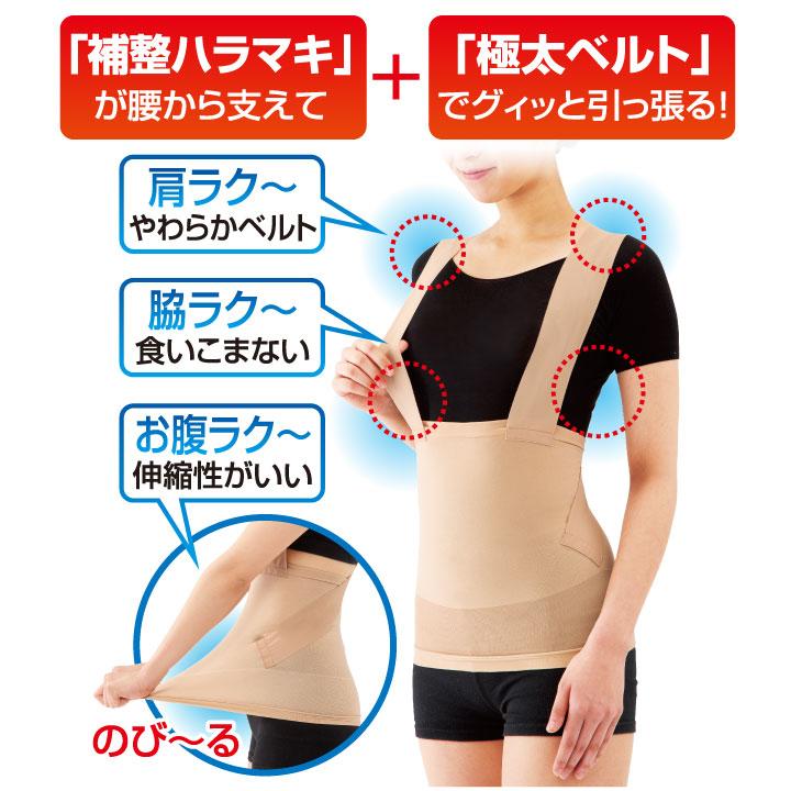 イザヴェル 1日中らくらく 姿勢 シャキット [Z1828] 背筋 サポーター