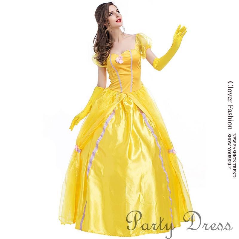 ハロウィン 高品質 美女と野獣 ベル ディズニー ベルドレス ベルプリンセス コスチューム 大人 アニメ クリスマス 忘年会 文化祭 ディズニー映画 美女と野獣 Psy21 Clover Fashion 通販 Yahoo ショッピング