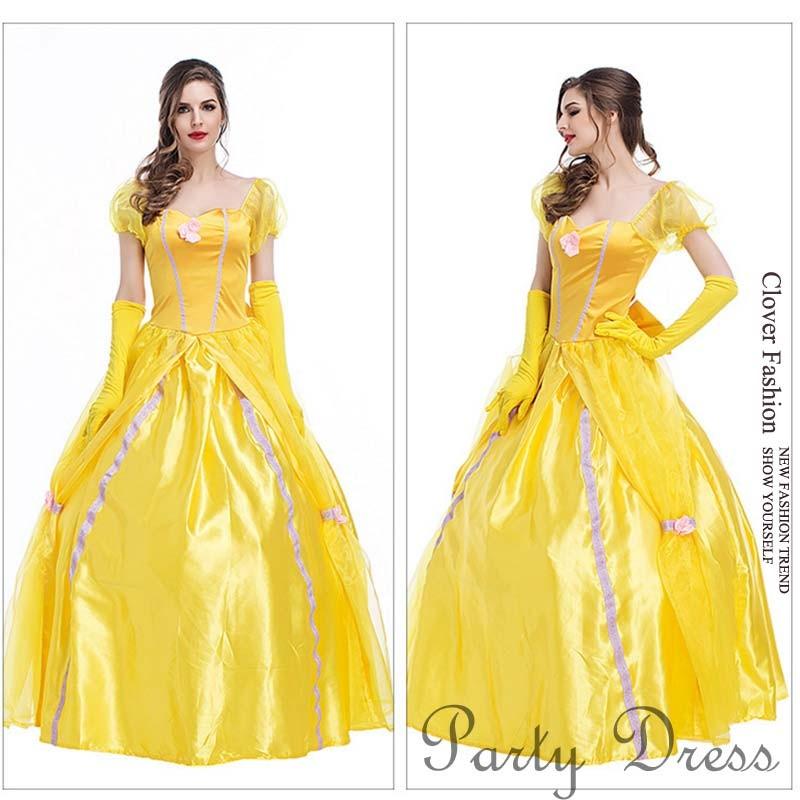 ハロウィン 高品質 美女と野獣 ベル ディズニー ベルドレス ベルプリンセス コスチューム 大人 アニメ クリスマス 忘年会 文化祭 ディズニー映画 美女と野獣 Psy21 Clover Fashion 通販 Yahoo ショッピング