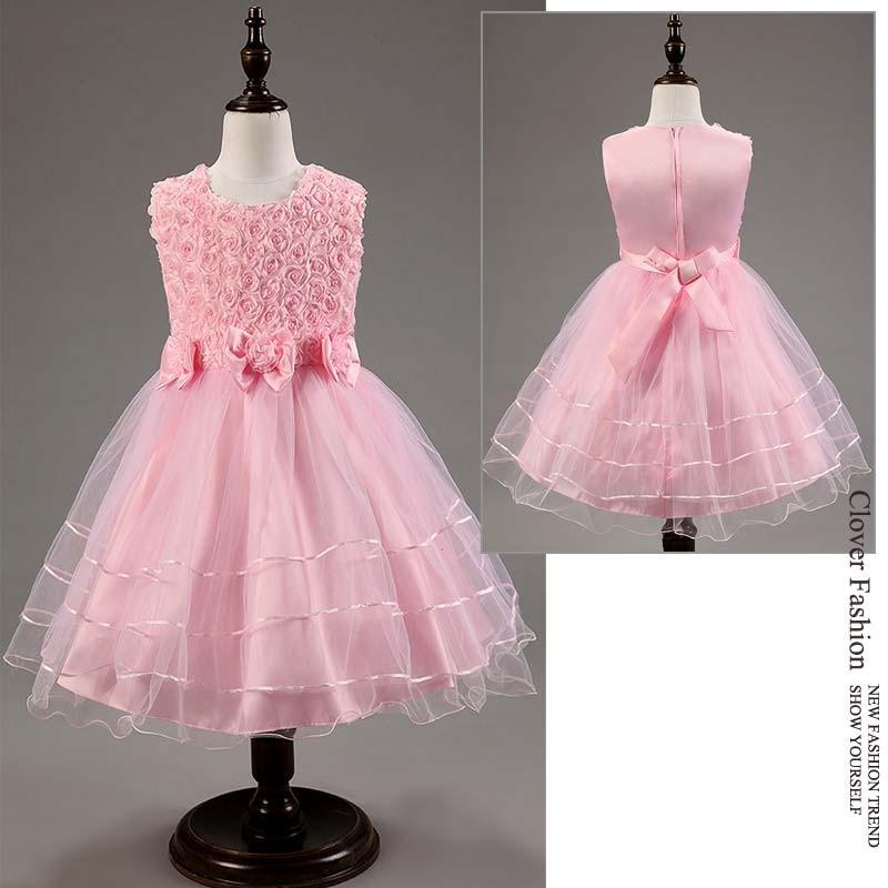 15新作 ドレス 子供 発表会 ドレス 結婚式 キッズ フォーマル 90 100 110 1 130 140 150 160 ピンク パープル 結婚式 七五三 ワンピース 花ベルト 演奏会 Xc106 Clover Fashion 通販 Yahoo ショッピング