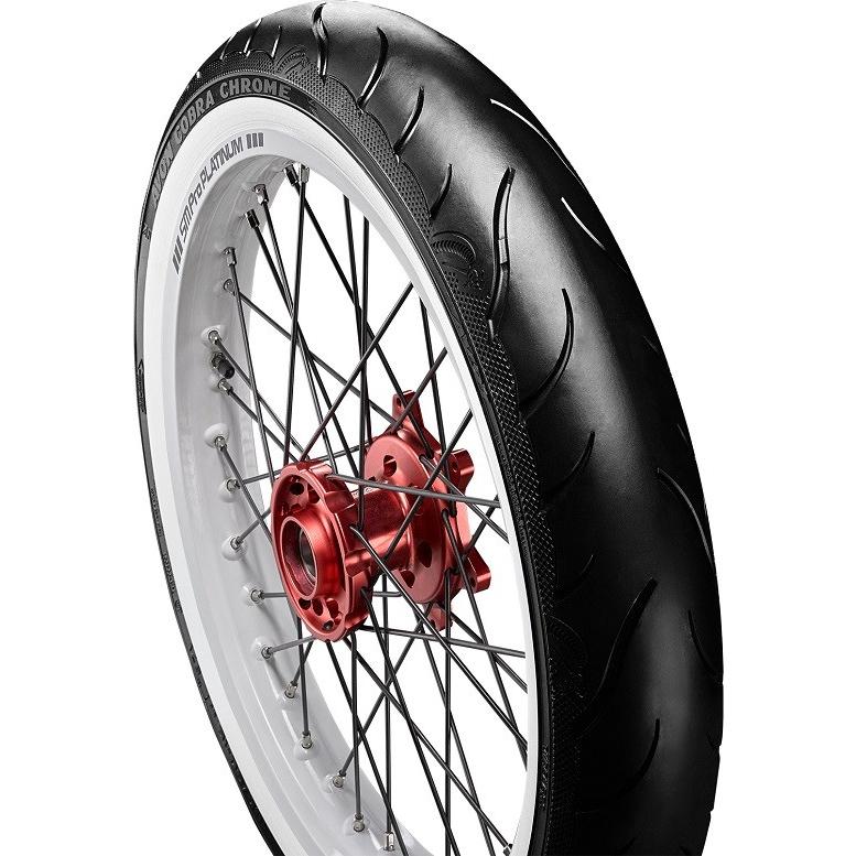 AV91ww MT90B16 74H ホワイトウォール コブラクローム AVON フロント 