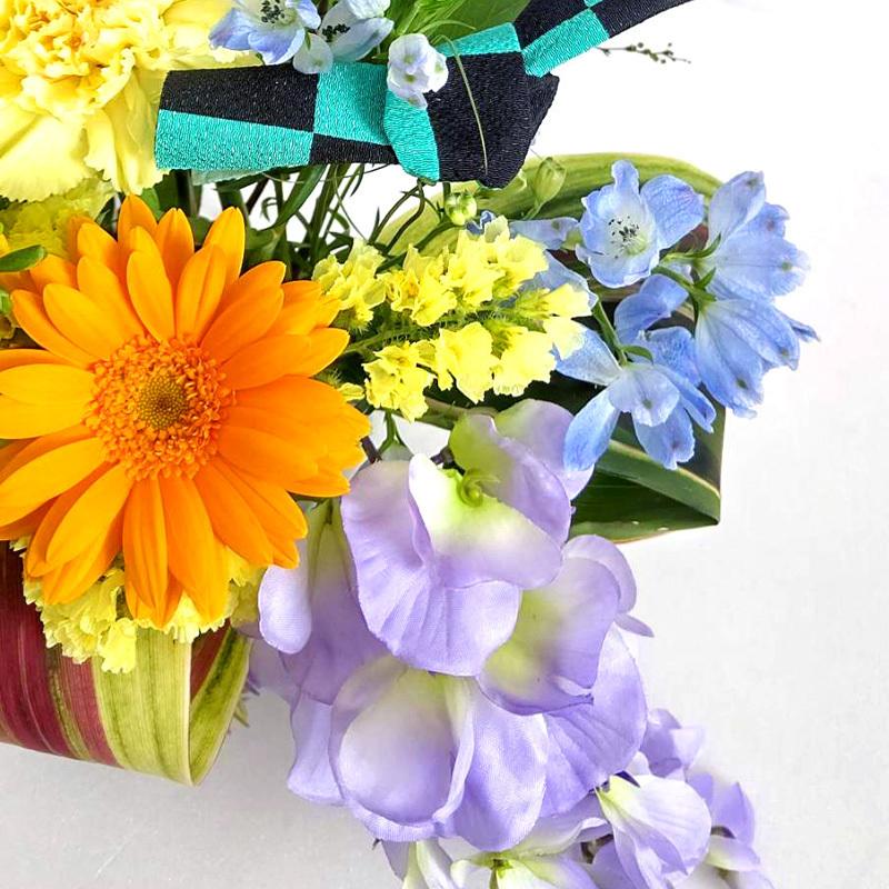 フラワーアレンジメント ひな祭り お雛様 おひなさま 桜 藤の花 市松 麻の葉 玄関 生花 鬼 鬼除 ar Oni あぼんりーの花 通販 Yahoo ショッピング