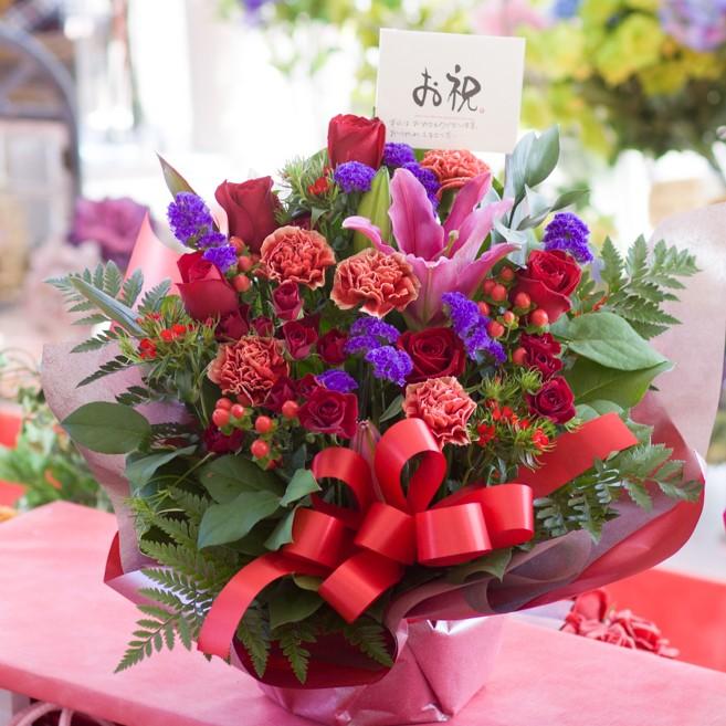 正月用　フラワーアレンジメント お正月アレンジメント〜蘭|フラワーギフトMaryPoppins