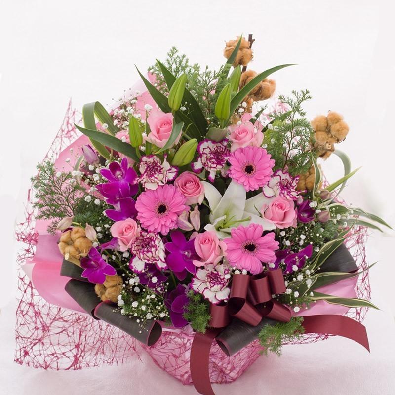 花 フラワーアレンジメント Lサイズ 春 ギフト プレゼント お花見 記念