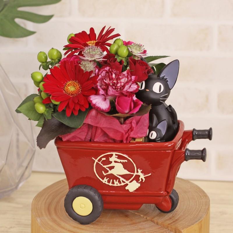 ジブリ 魔女の宅急便 生花アレンジメント かわいいギフト サプライズ