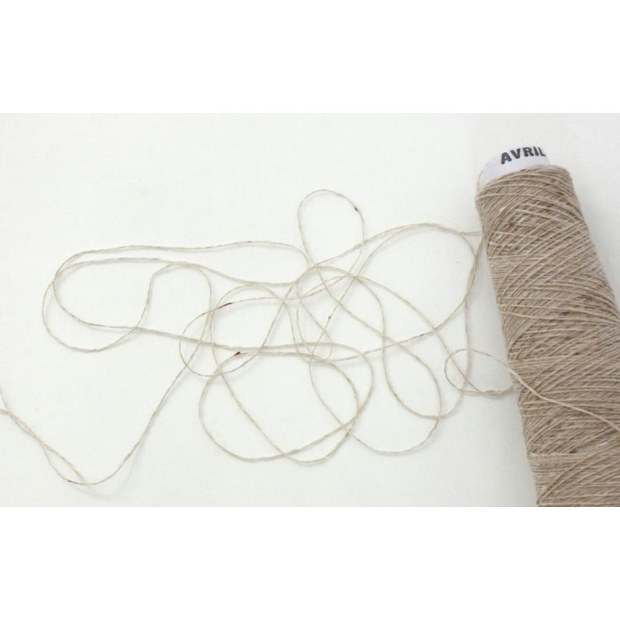 アヴリル　毛糸　ウールネップ50g　毛85%　ナイロン15%　合細　紡毛　手編み　編み物　棒針　かぎ針　ハンドメイド　手づくり　ネップ　紡毛糸