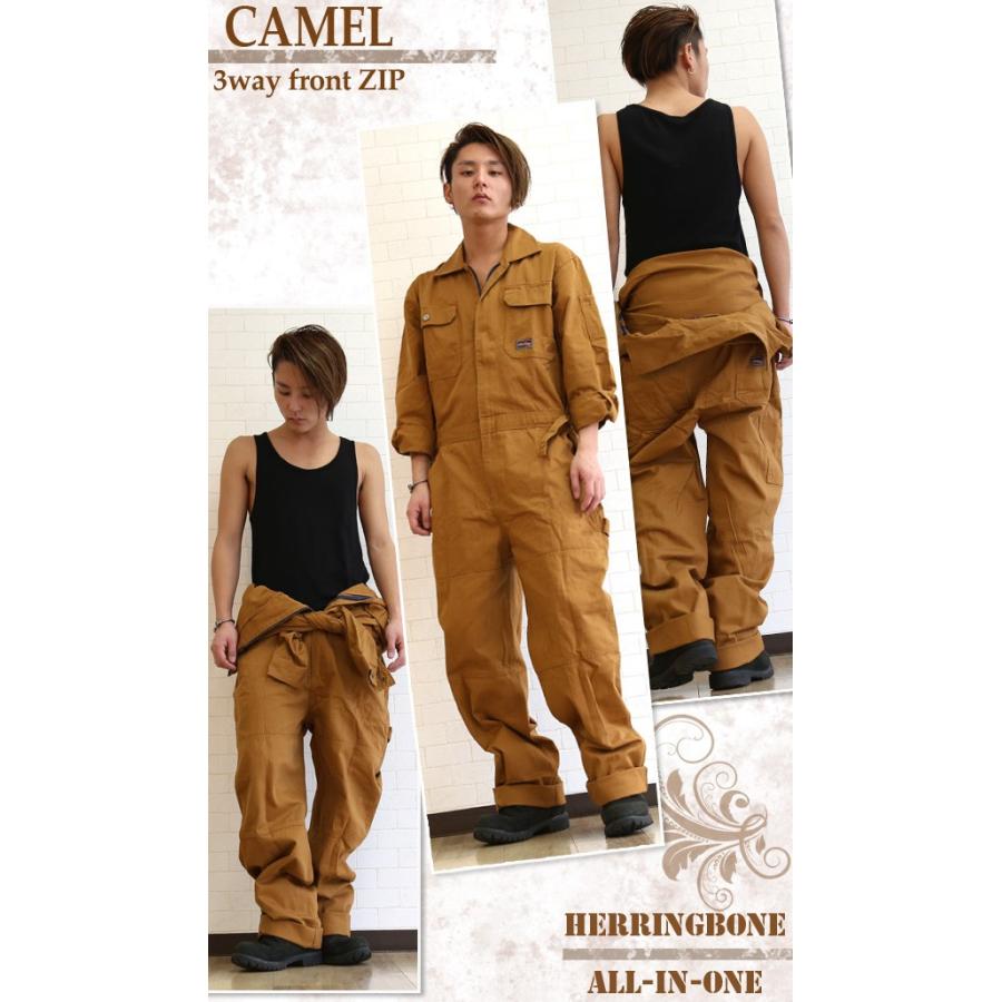 つなぎ メンズ おしゃれ ツナギ 作業着 作業服 M L Ll モッズコート メンズ 本革バッグavril 通販 Yahoo ショッピング