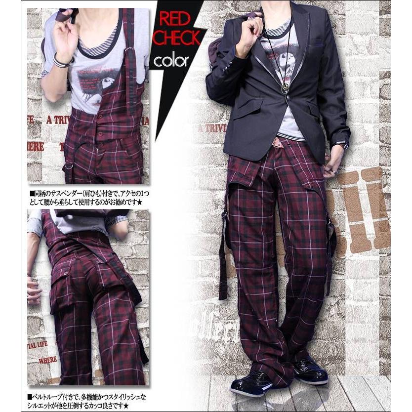 WEIRDO チェック柄オーバーオール 2XL WEIRDO チェック柄オーバーオール 2XL WEIRDO チェック柄