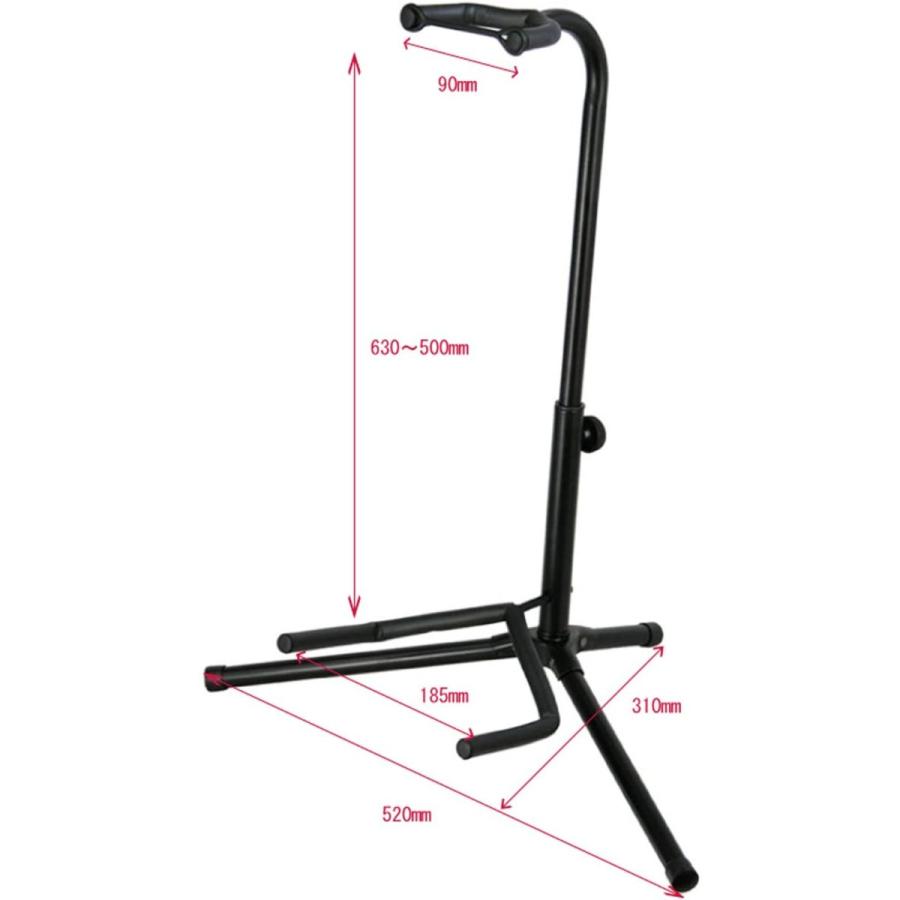 ARIA（アリア） ギタースタンド GS-2003B 2本セット エレキギター