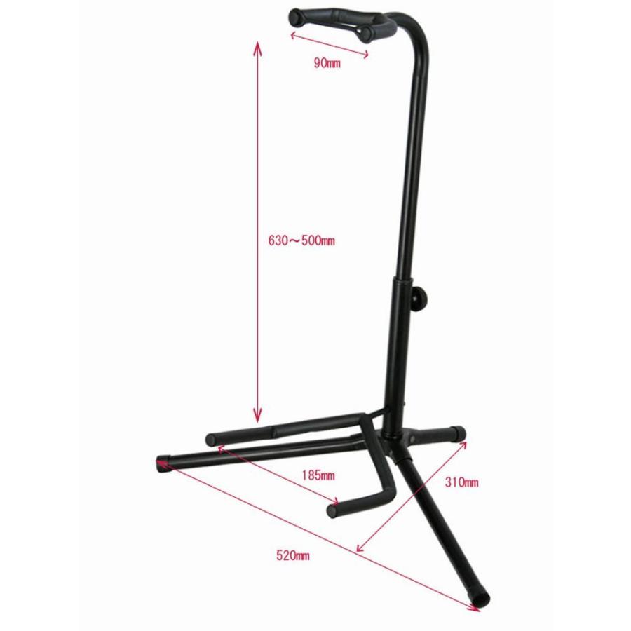 ARIA（アリア） ギタースタンド GS-2003B+AGB-S エレキギター エレキ