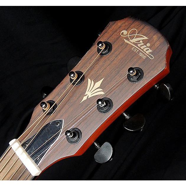 ARIA FET-F2 BS Fホールエレアコ アコースティックギター オリジナルカラー 送料無料 別注カラー ブラウンサンバースト｜aw-shopping｜05
