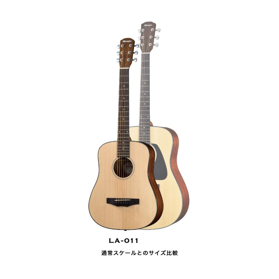 Morris LA-011 NAT ナチュラル ミニギター モーリス コンパクトサイズ