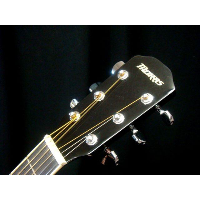 Morris Morris S-20 BK ブラック モーリス アコースティックギター 