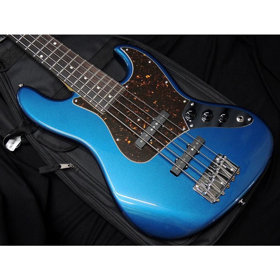 Fujigen FGN NJBRALV OLP 5弦ベース ブルー フジゲン ジャズベース