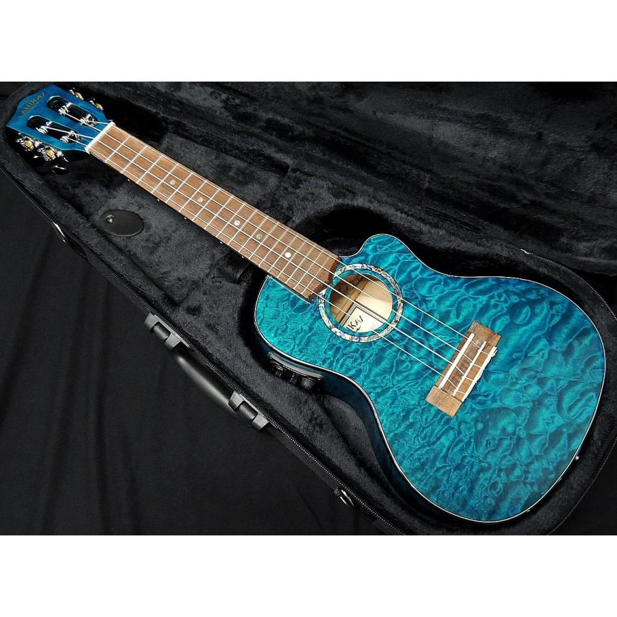 LANIKAI QM-BLCEC Quilted Maple Blue Stain ラニカイ スロッテッド 