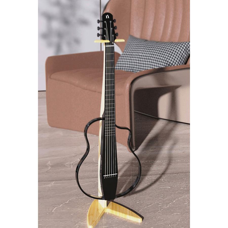 NATASHA NBSG Steel BK Bamboo Smart Guitar ブラック ナターシャ