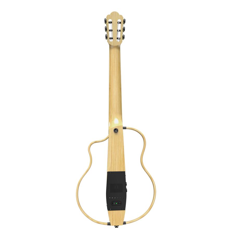 NATASHA NBSG Nylon N Bamboo Smart Guitar ナチュラル ナターシャ ナイロン弦 エレガットギター 竹材 ワイヤレス接続｜aw-shopping｜03