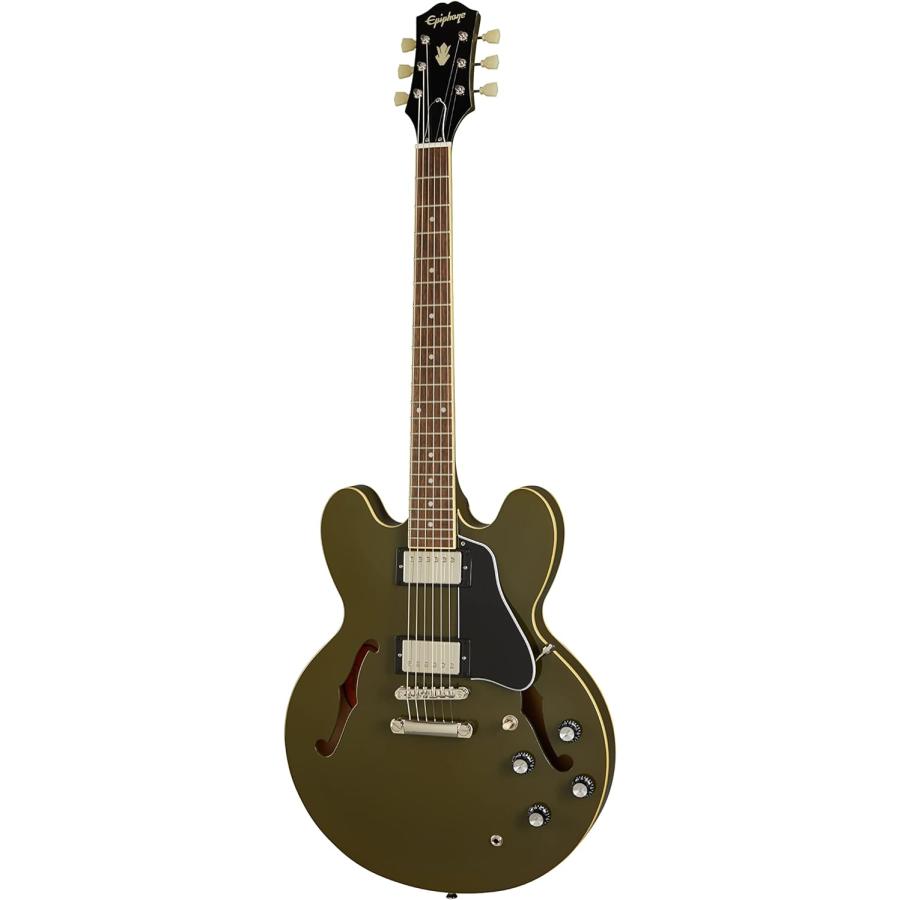 5*a様 Epiphone セミアコ オリーブグリーン Epiphone（エピフォン） Epiphone ES-335 OLIVE DRAB セミアコ エレキ