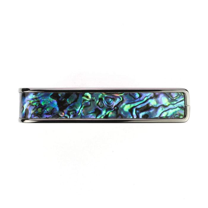Thalia Capos タリア カポ Exotic Shell BLUE ABALONE Black Chrome ギター 12インチフレッドパッド付属 ブルー アバロンの画像