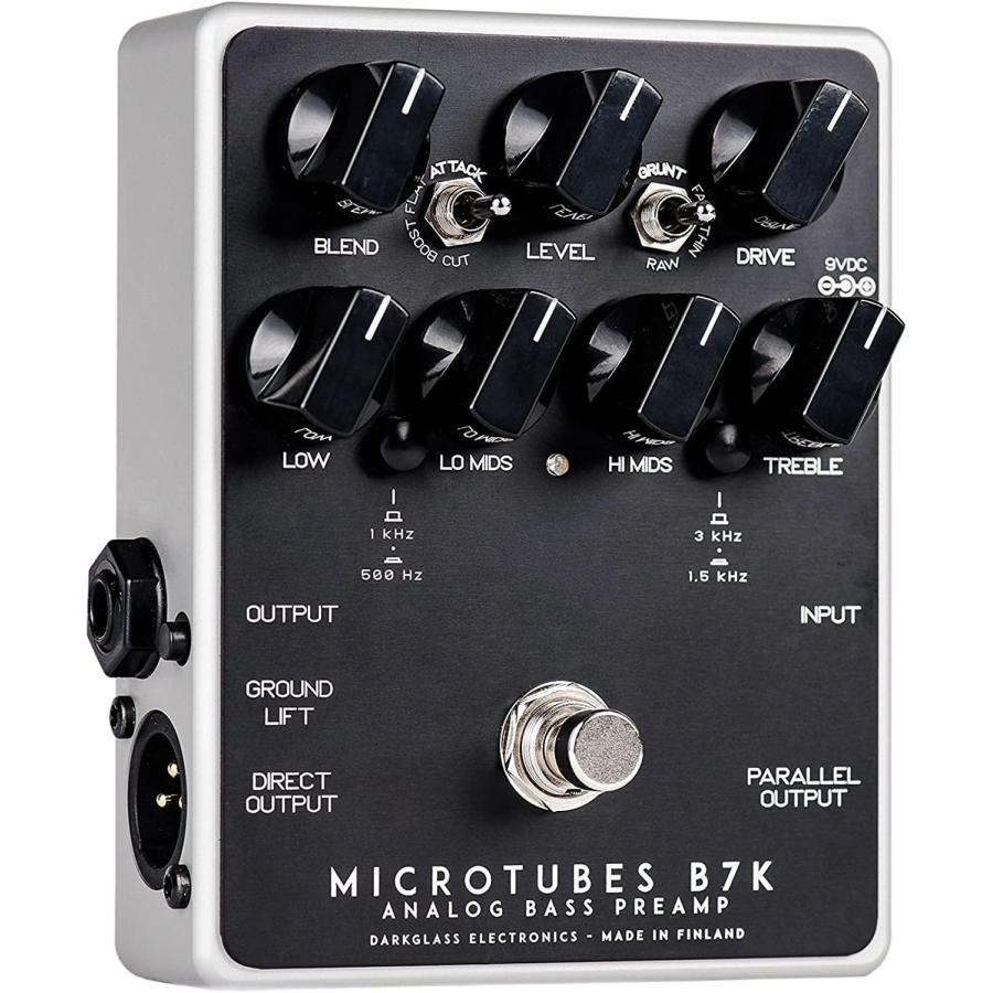 Electronics Microtubes B7K OD/Preamp (V2)  ダークグラスエレクトロニクス 【Dresden】 エフェクター ベース用オーバードライブ