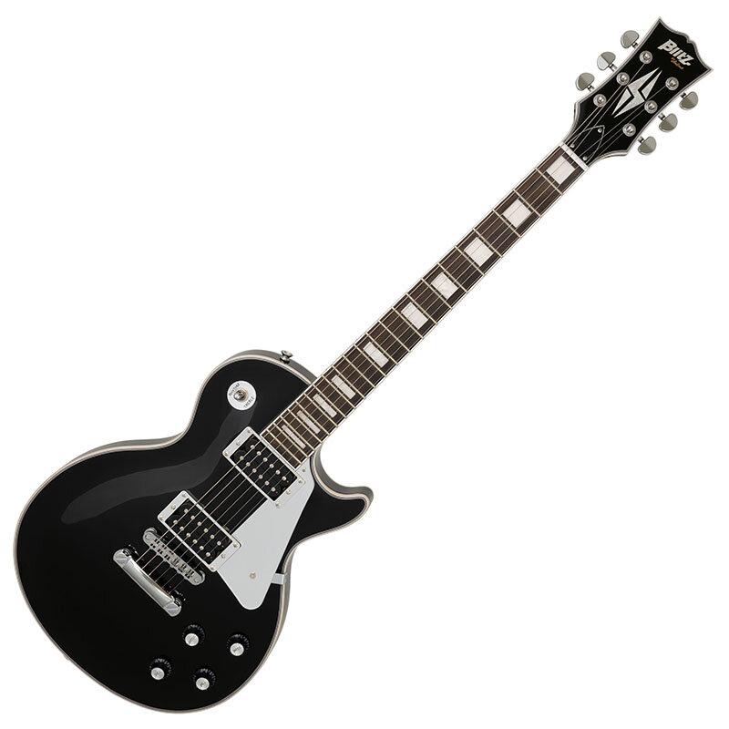 BLITZ BLP-JS BK レスポールカスタムモデル BLITZ BLP-JS BK レスポールカスタムタイプ クロームパーツ