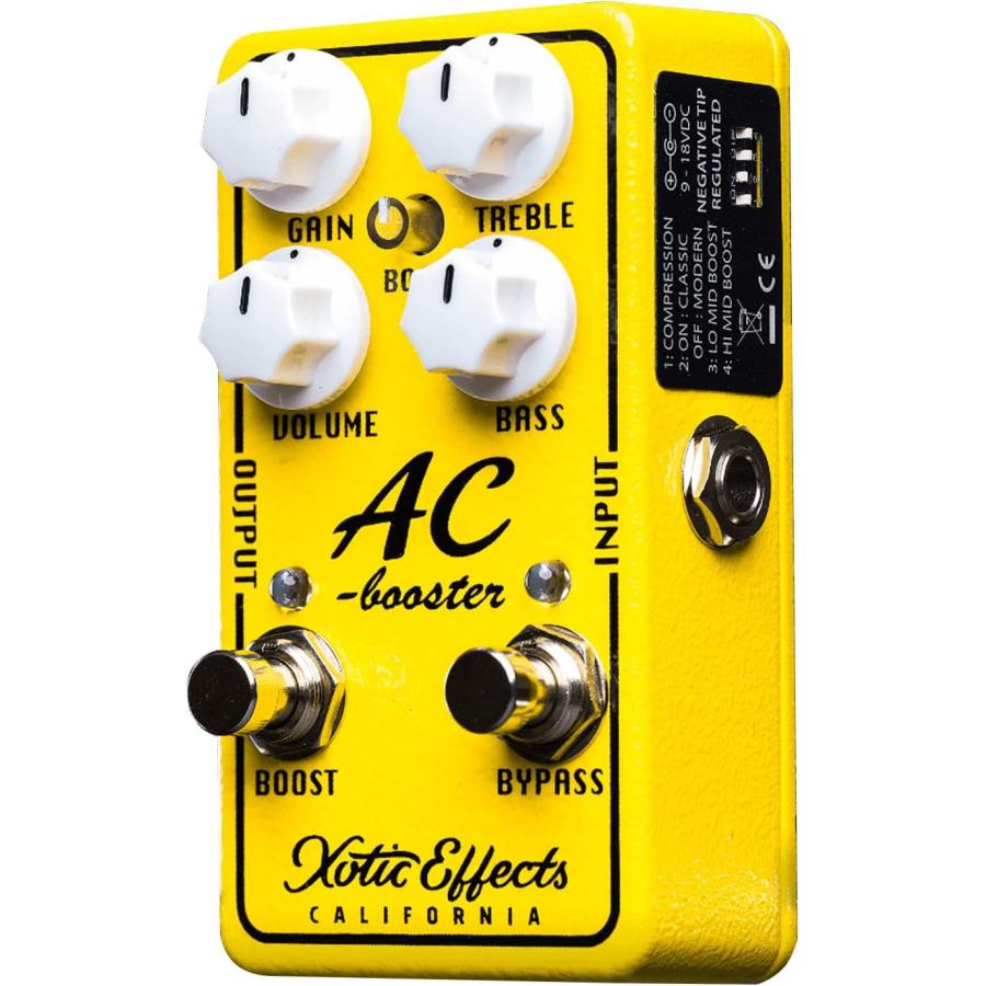 Xotic ACB-V2 AC Booster V2 オーバードライブ ペダル エキゾチック