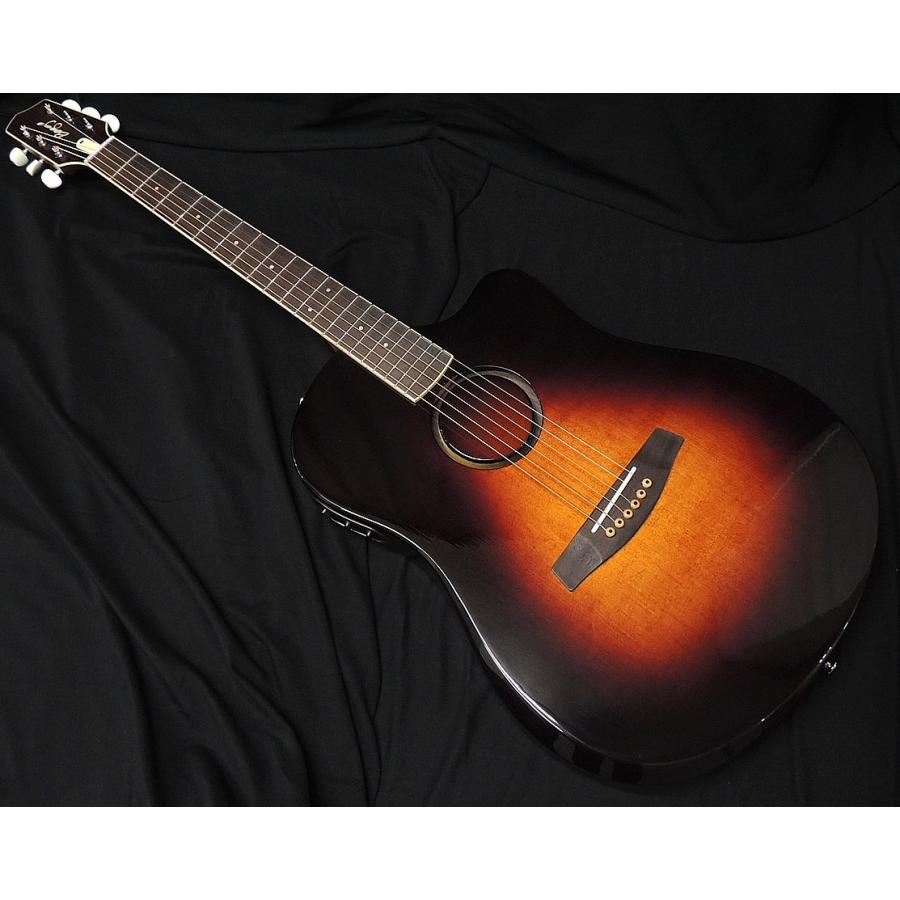 L.R.Baggs AEG-1 SB サンバースト・シトカ・スプルース LRバッグス 薄胴 アコースティックギター エレアコ Equalizer エフェクター付の画像