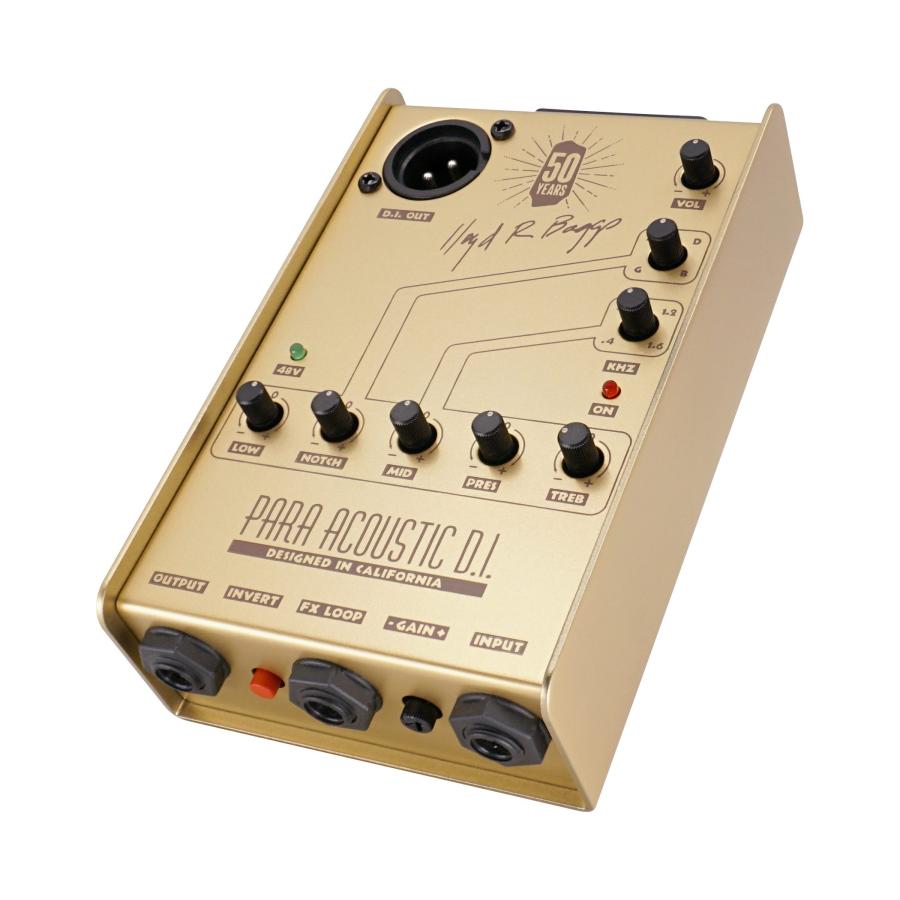 L.R.BAGGS 50th Anniversary Gold Para Acoustic D.I. LRバッグス パラ