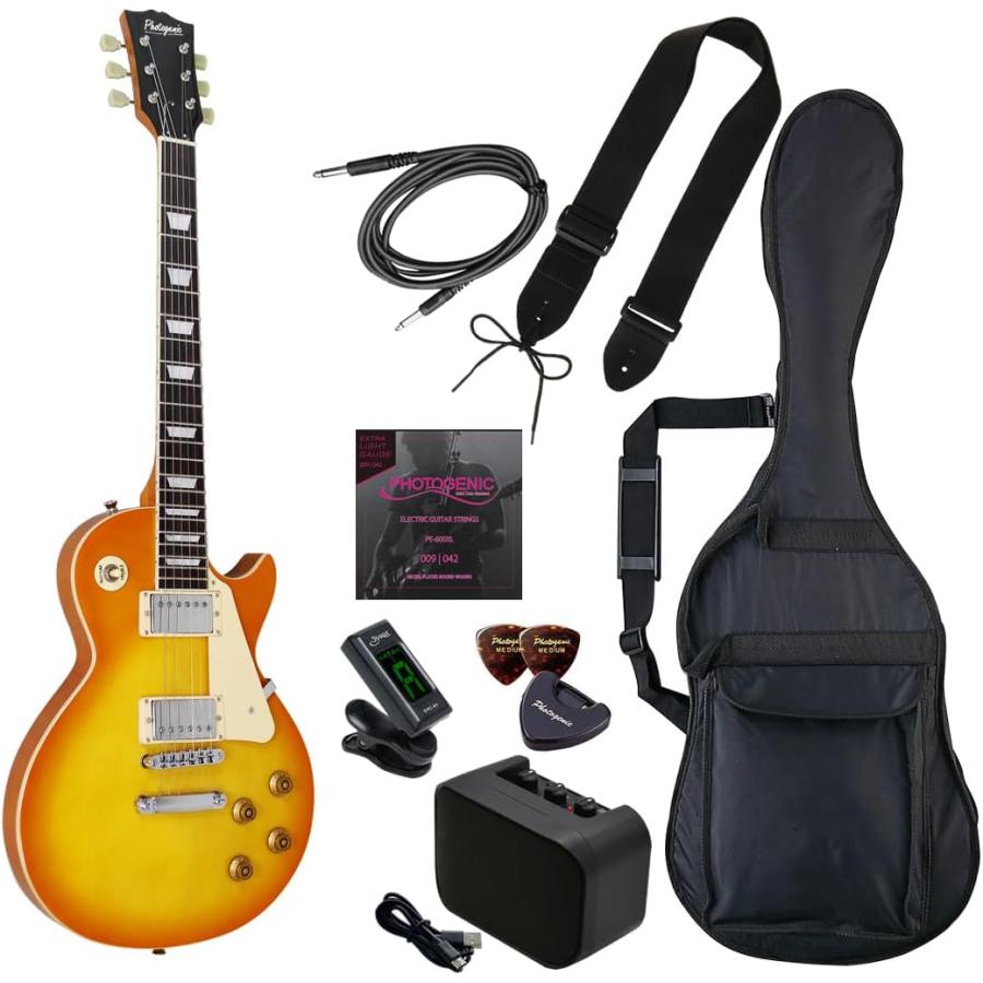 Photogenic エレキギター 初心者 PhotoGenic LP-260/BS 入門ライト