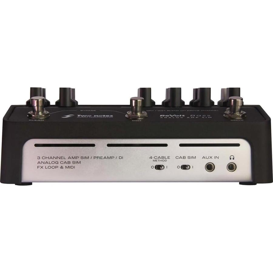 Two notes Revolt Bass TNREVOLTB トゥーノーツ ベース用 エフェクター 真空管プリアンプ・DI&キャビネットシミュレーション_2
