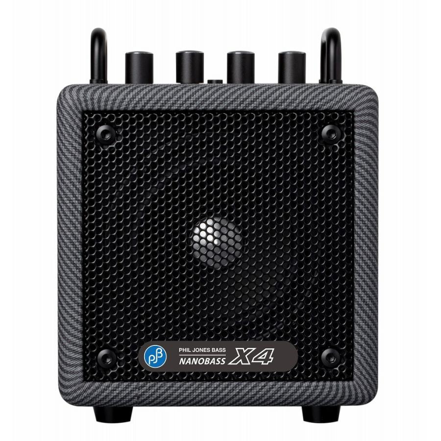 Phil Jones Bass PJB NANOBASS X4 Black Tweed フィルジョーンズ プロ仕様小型ベースアンプ Bluetooth ブラックツイード 限定カラーの画像