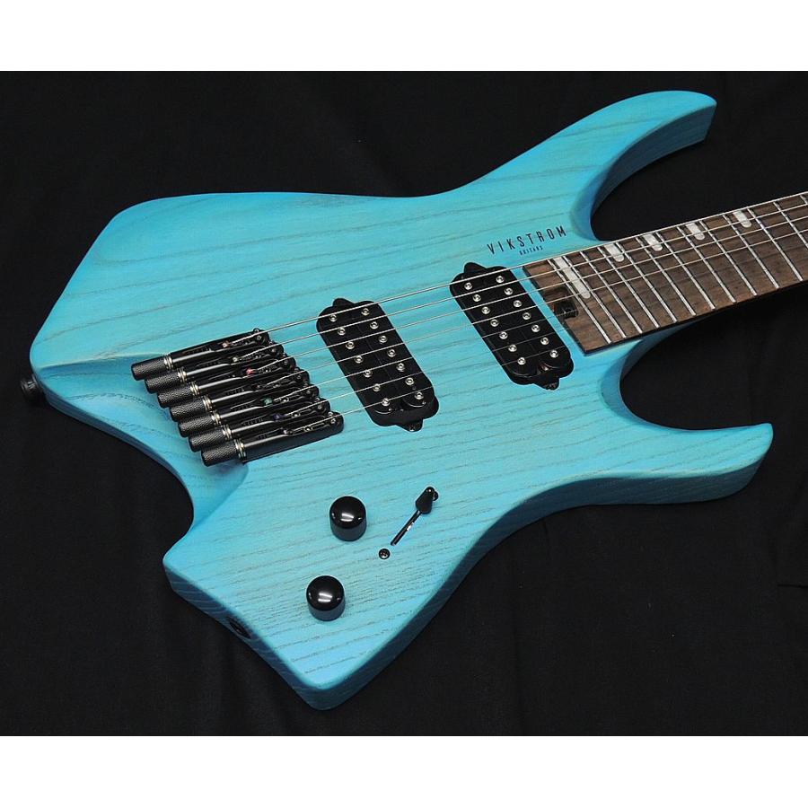 VIKSTROM エレキギター ライトブルー VIKSTROM GUITARS VSMH-270 SBL Sky Blue ヴィクストロムギターズ 7弦