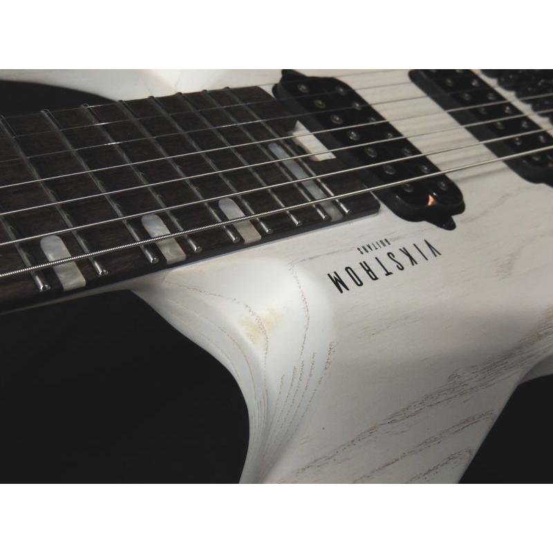 VIKSTROM GUITARS VSMH-270 TWH Trans WH ヴィクストロムギターズ ヘッドレスギター エレキギター 7弦ギター アウトレットの画像