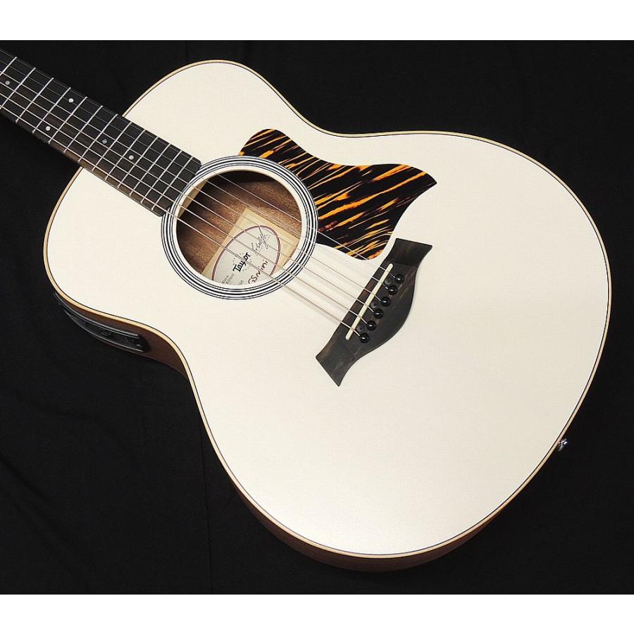 Taylor GS Mini-e Special Edition Trans White テイラー ミニ エレアコ アコースティックギター トランス ホワイト GSミニの画像