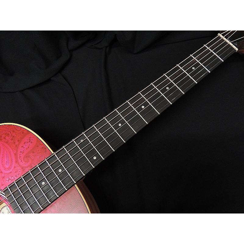 Taylor GS Mini-e Special Edition Fuchsia Pink Paisley テイラー エレアコ エレクトリック ミニ ギター ピンク ペイズリーの画像